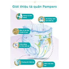 Tã-bỉm quần cao cấp Pampers Nhật Bản L34