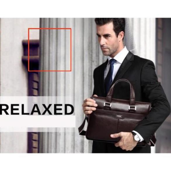 Chính Hãng cặp da cao cấp Cặp da thật -Cặp văn phòng P.KUONE -Da Thật cực đẹp (Bảo hành 3 năm- kèm ảnh thật) | BigBuy360 - bigbuy360.vn