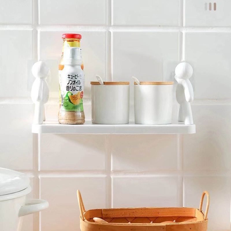 Giá Đỡ Đồ Dùng Gắn Tường Đa Năng Tiện Dụng Cho Phòng Khách / Nhà Bếp / Phòng Tắm