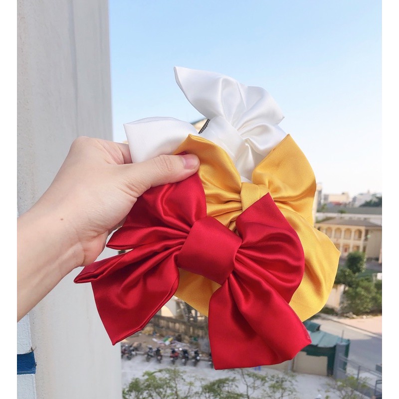 NƠ KẸP TÓC BẢN TO CAO CẤP HÀN QUỐC
