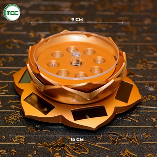 Đế xoay trưng bày đá quý, trưng bày sản phẩm để thu hút hình hoa sen