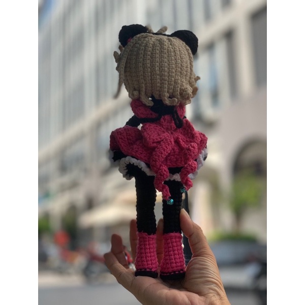 Búp bê len - Cô Bé Black Cat - Sakura