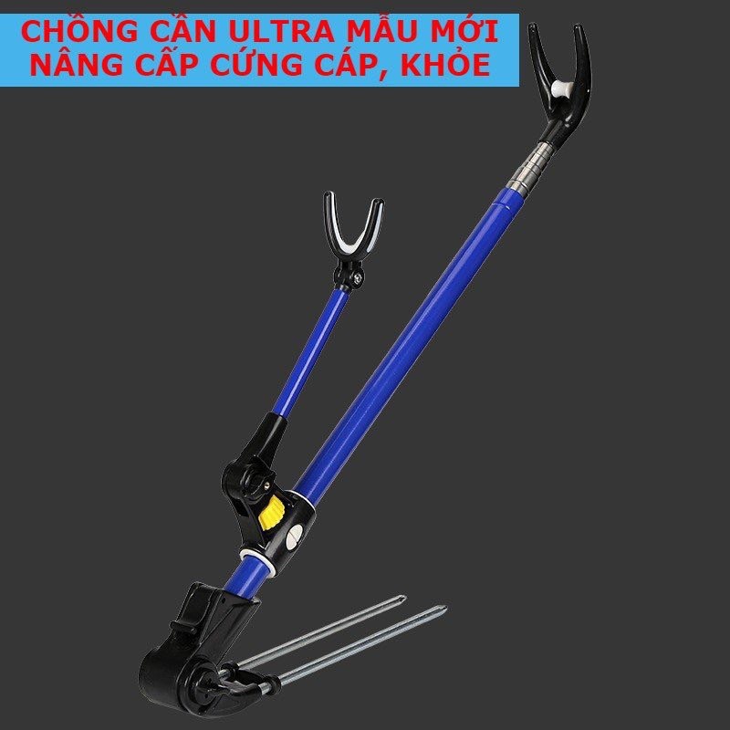 Gác cần câu đài, Chống cần câu đài, câu đơn Ultra phiên bản nâng cấp_