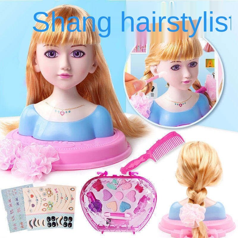 Bộ Đồ Chơi Búp Bê Barbie Xinh Xắn Cho Bé Gái