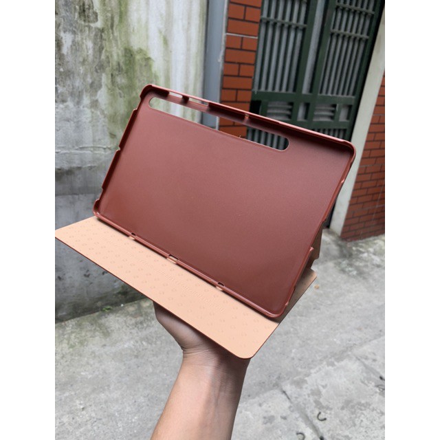 Bao da Kaku kính cường lực cho Samsung Galaxy Tab S7 T870 T875 FE T730 T735 PLUS T976 2020 S6 LITE P610 P615 E 9.6 T560