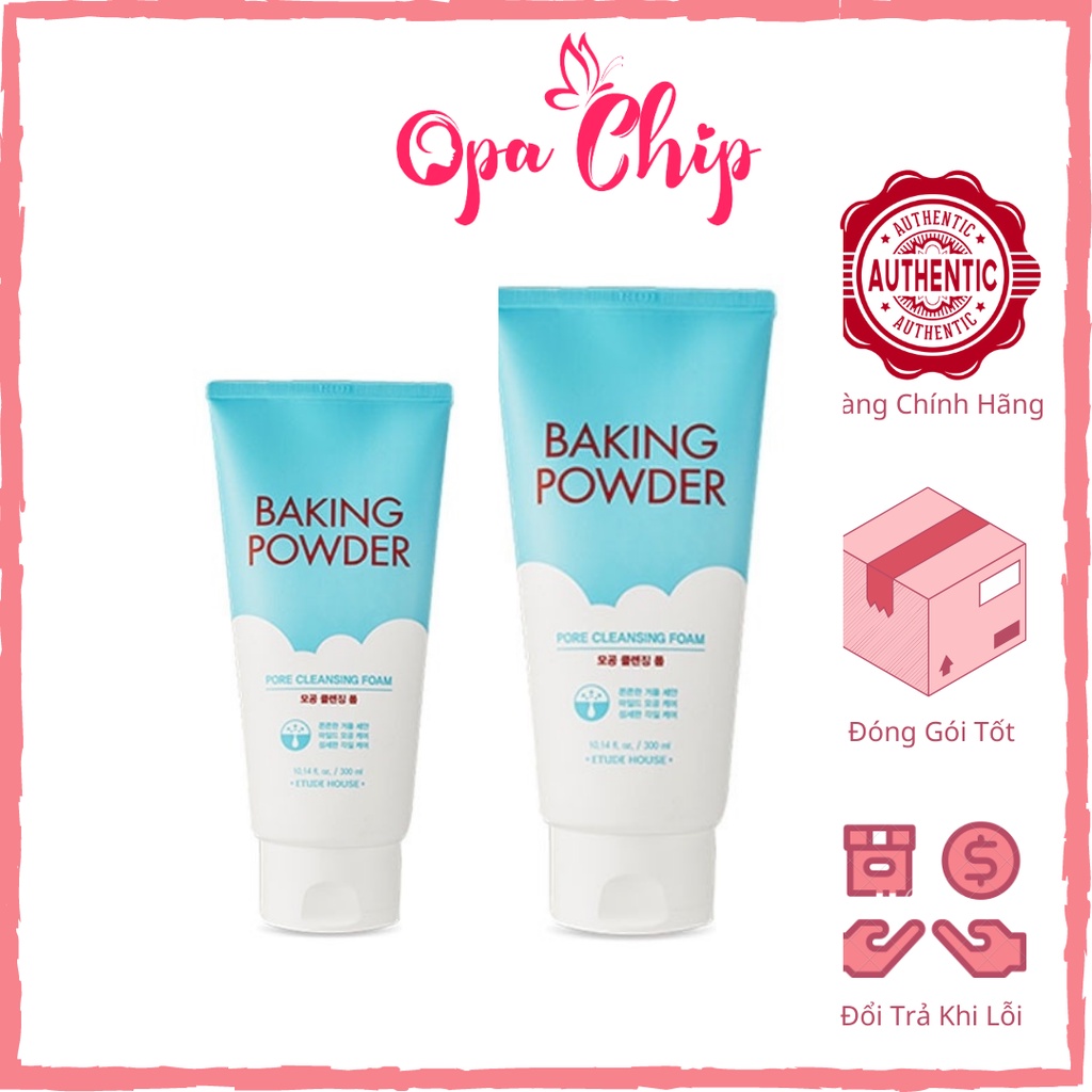 Sữa Rửa Mặt Sạch Sâu Lỗ Chân Lông Etude House Baking Powder Pore Cleansing Foam