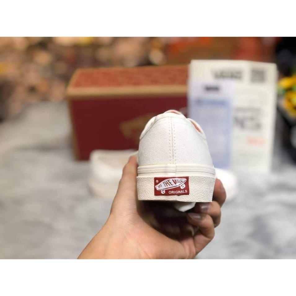 🎀 SIÊU HÓT 🎀 Giày Sneaker Vans trắng nữ cao cấp full box + bill