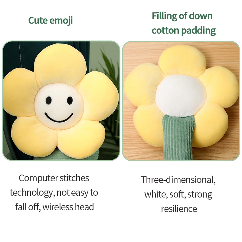 Dây Buộc Rèm Cửa Hình Hoa Bằng Cotton Mềm