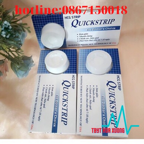 Que Thử Thai Quickstrip Phát Hiện Thai Sớm Bằng Nước Tiểu