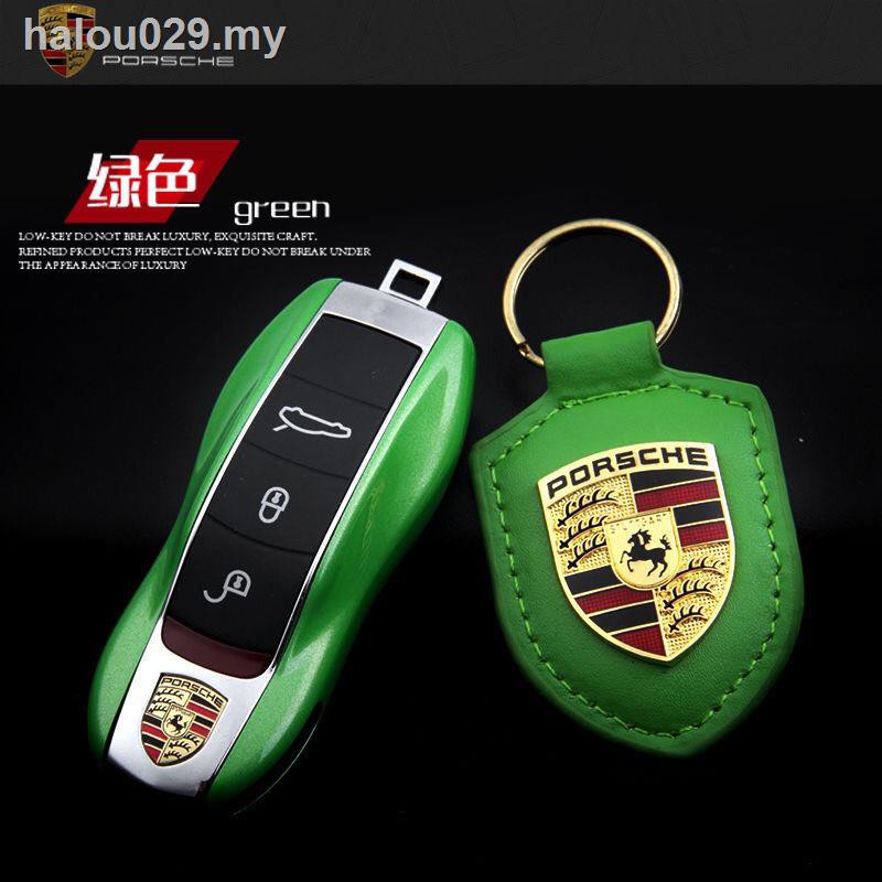 ☢Vỏ Bảo Vệ Chìa Khóa Xe Hơi porsche macan cayenne palamela 718