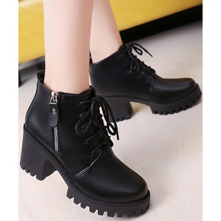 Giày Boot da nữ thời trang B085