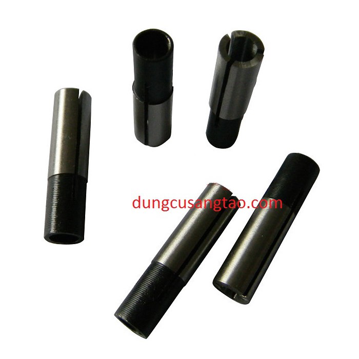 Đầu nối chuyển collet 6mm, 6.35mm sang 4mm, 6-3.17mm