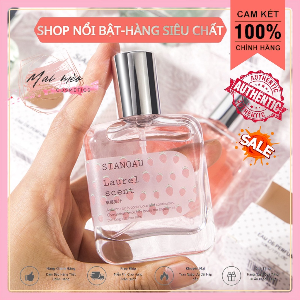 Nước Hoa, Body Mist SIANOAU Xịt Thơm Toàn Thân - 50ml