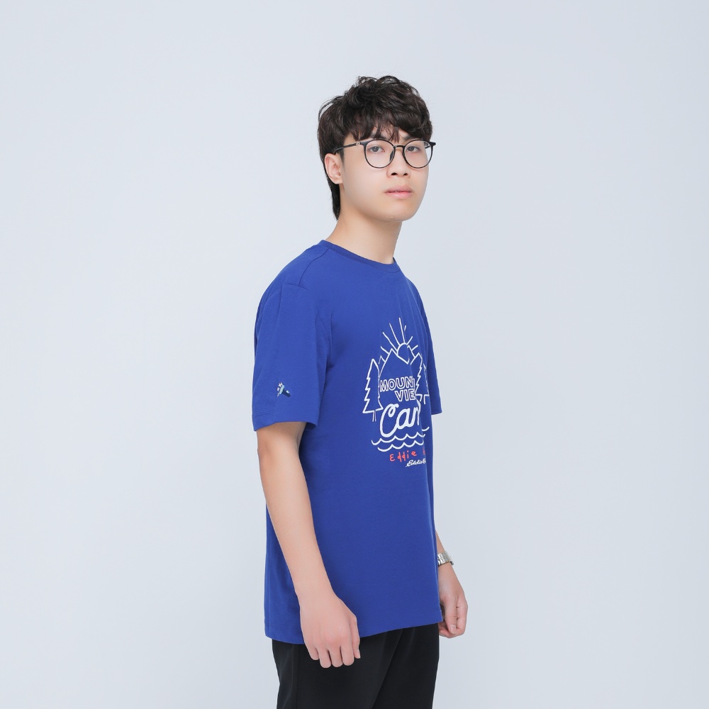 Áo thun Basic Eddie Bauer Hàn Quốc vải cotton 100% thoáng mát mềm mịn - NEVADA