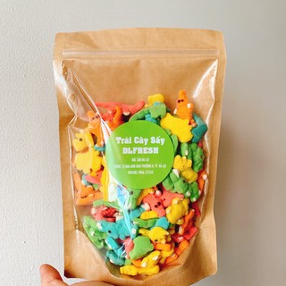 Kẹo Dẻo Hình Thú Cưng DLFresh Kẹo Dẻo Trái Cây Tự Nhiên 500gr