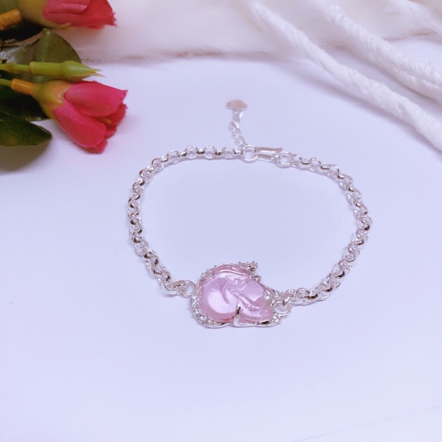 LẮC TAY NỮ BẠC TA - VÒNG TAY HỒ LY ĐÁ PHONG THUỶ