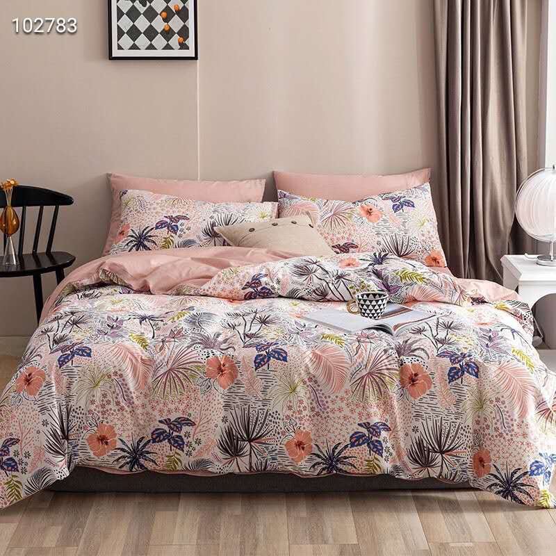 BỘ DRAP, 2 ÁO GỐI NẰM + 1 áo gối ôm cotton DOLCE ORGANIC 160*200+20CM hoặc 180