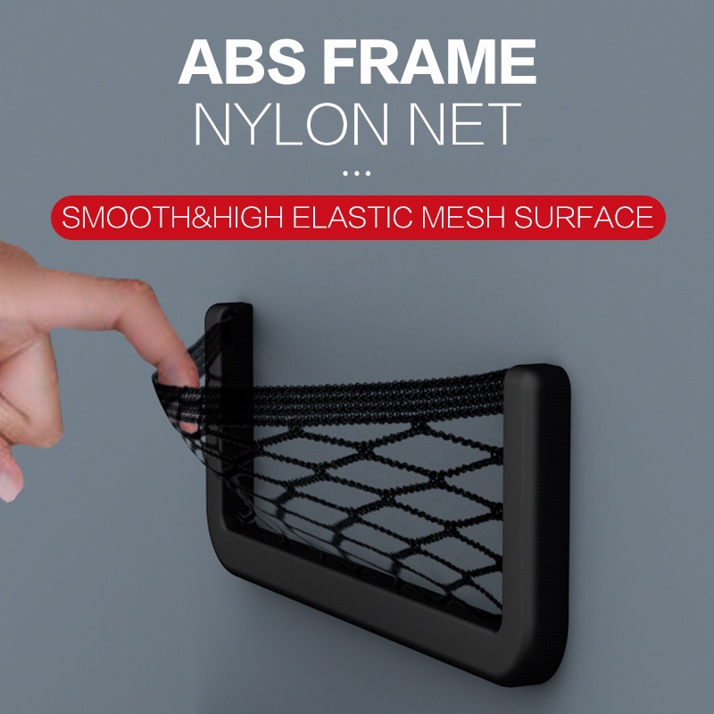 Túi Lưới Ô Tô / Túi Lưới Đựng Ô Tô / Túi Lưới Đựng Điện Thoại Gắn Bên Hông Ghế Xe Ô Tô