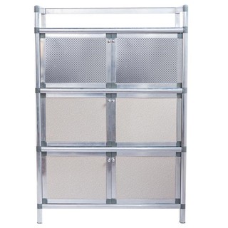 Tủ không gỉ bếp gia đình đựng đồ đa chức năng tiết kiệm đơn giản để