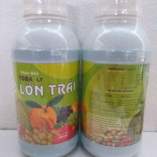 Phân bón kích thích lớn trái TOBA 500ml