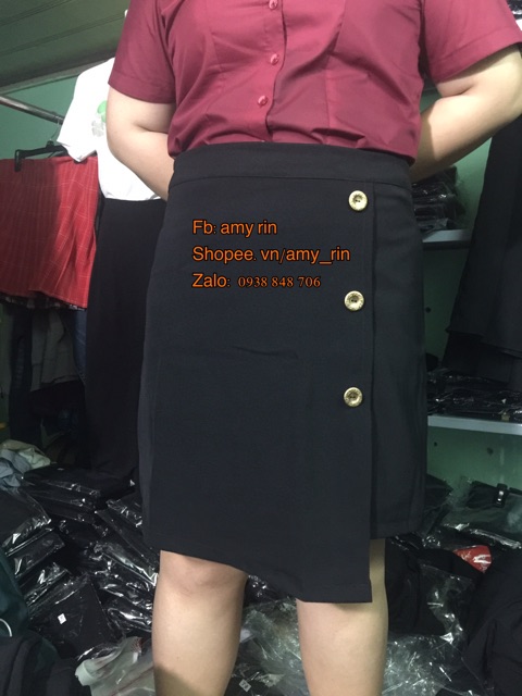 [HÀNG CÓ SẴN ] SỈ Bigsize chân váy A suông công sở 60-100kg | BigBuy360 - bigbuy360.vn