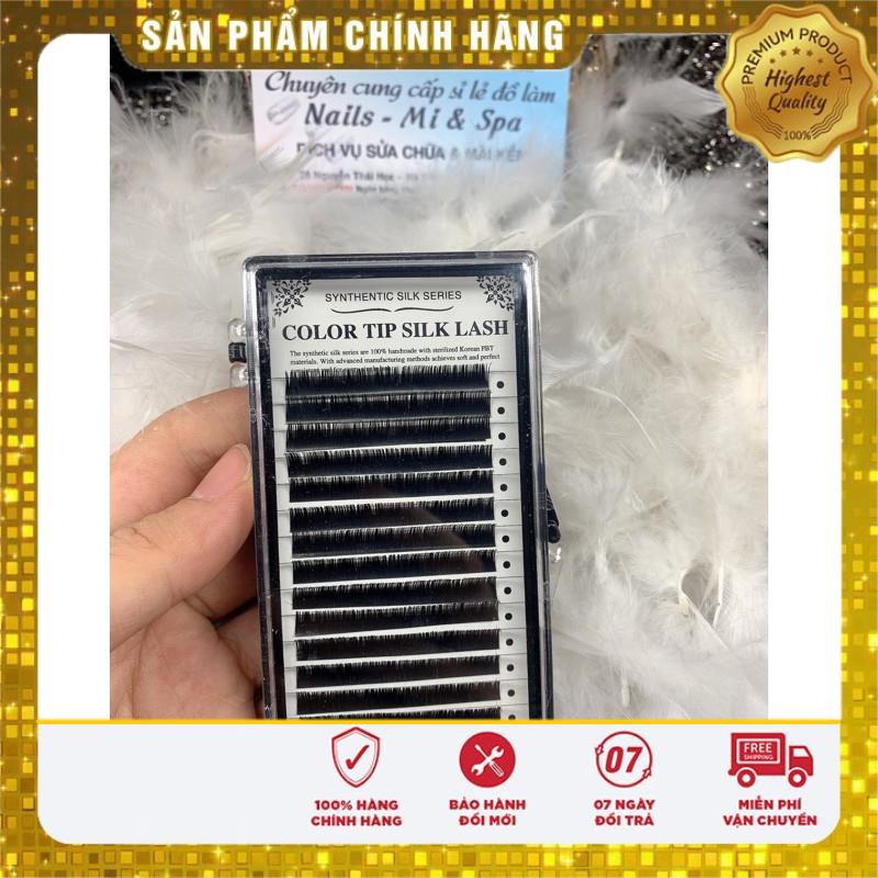Mi color tip silk lash dày 0,12
