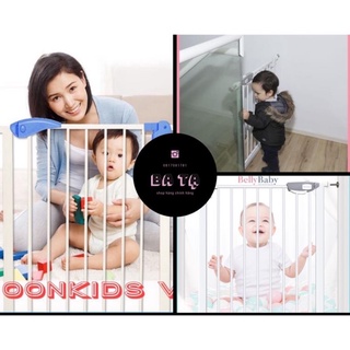Thanh chắn cửa, chắn cầu thang không khoan tường an toàn cho trẻ nhỏ bảo hành 1 năm