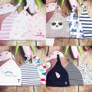 Nón sơ sinh set 3 momcare