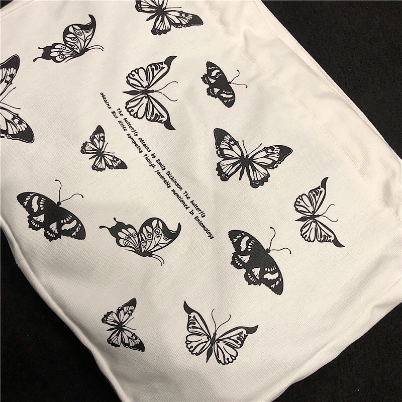 Túi đeo chéo rút quai hình bướm buffterfly unisex cực ngầu (có sẵn, hình thật)