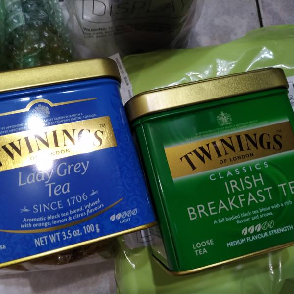 [Đủ vị] Trà Twinings hộp thiếc các loại Bá tước, Trà Anh buổi sáng, Lady Grey, Darjeeling