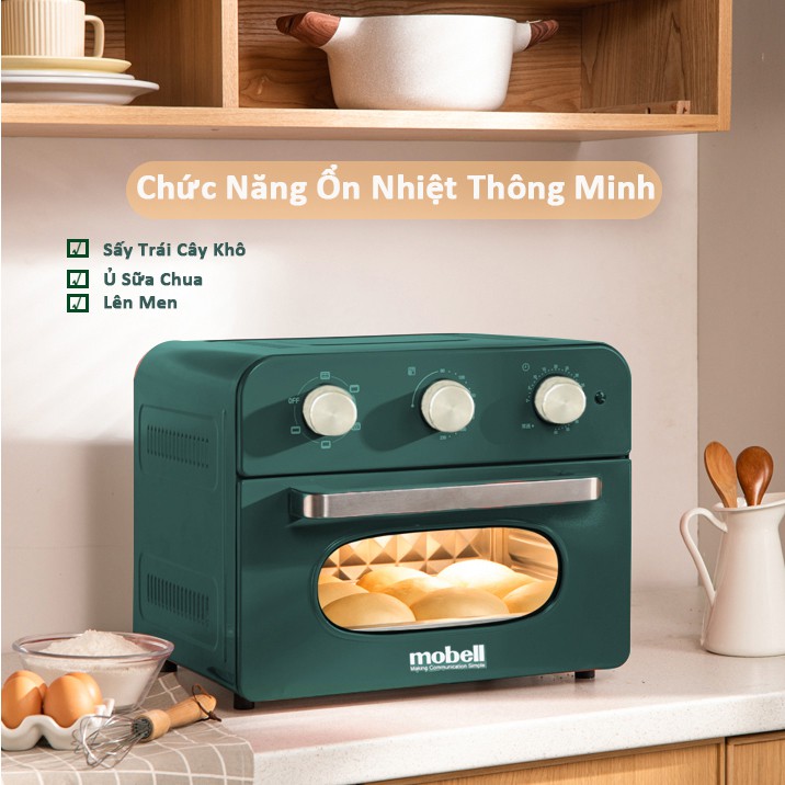 Nồi Chiên Không Dầu Mobell Dung Tích 20L - Bảo Hành 12 Tháng