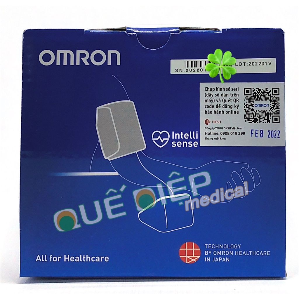 OMRON HEM-8712 - Máy đo huyết áp OMRON HEM 8712, bắp tay điện tử, Công nghệ IntelliSense tiên tiến chính hãng