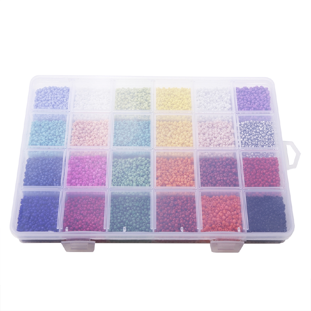 Hạt Thủy Tinh 2mm Làm Trang Sức Thủ Công