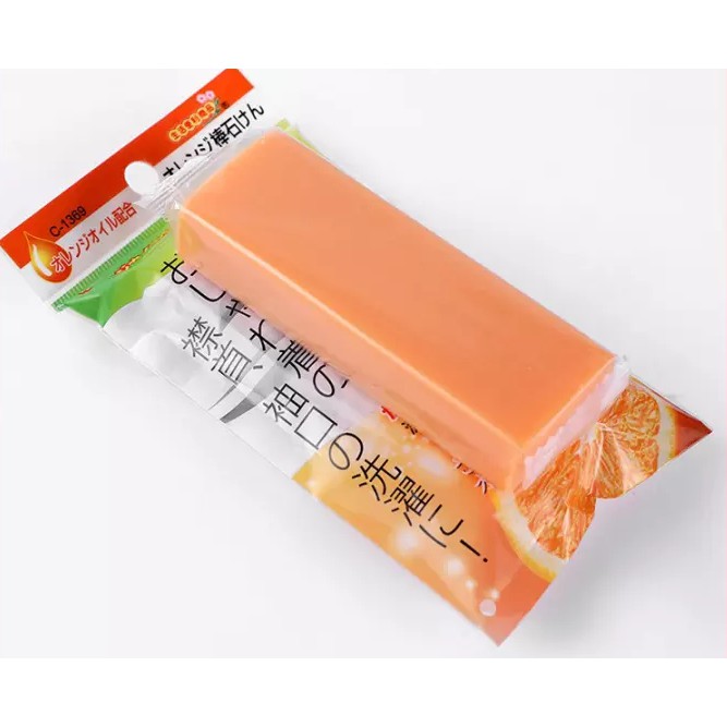 THANH XÀ PHÒNG tẩy trắng các vết ố trên áo như ở cổ tay áo, vùng nách, ống cổ áo sơ mi ( HƯƠNG CAM)