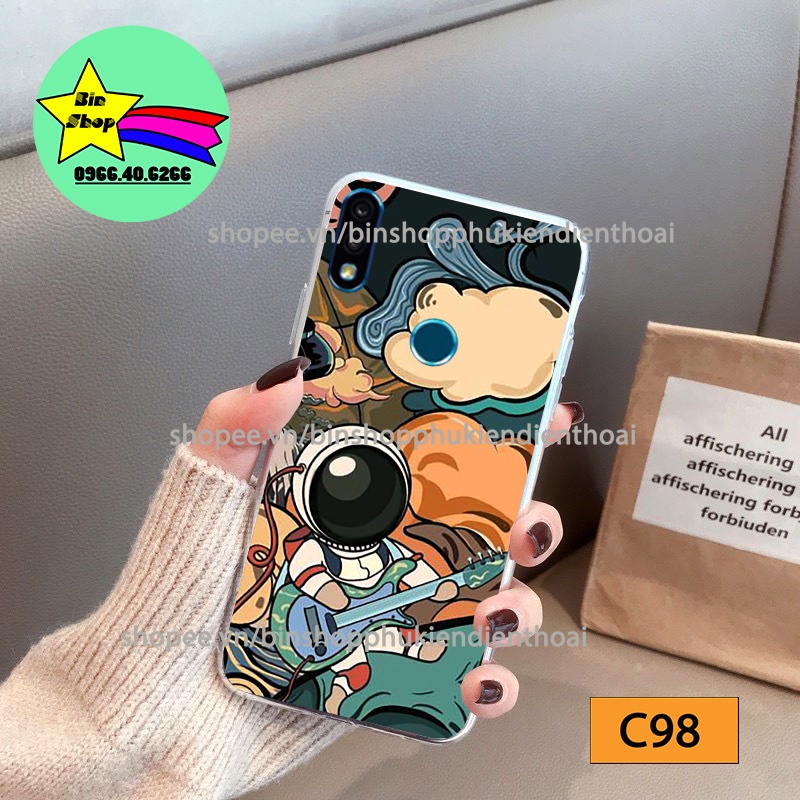 Ốp lưng silicon in hình Vũ Trụ cho Vsmart Joy 1 / Joy 1 Plus / Joy 2 Plus / Active 1 / Active 1 Plus chất liệu cao cấp