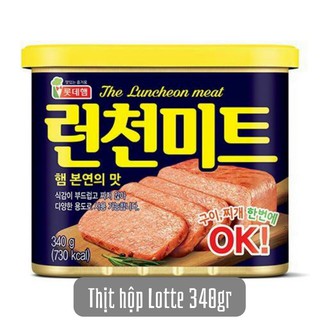 Thịt Hộp Lotte The Luncheon Meat Hàn Quốc 340g-Date 2024