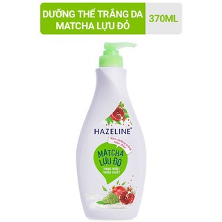 Sữa dưỡng thể HAZELINE matcha lựu đỏ 370ml