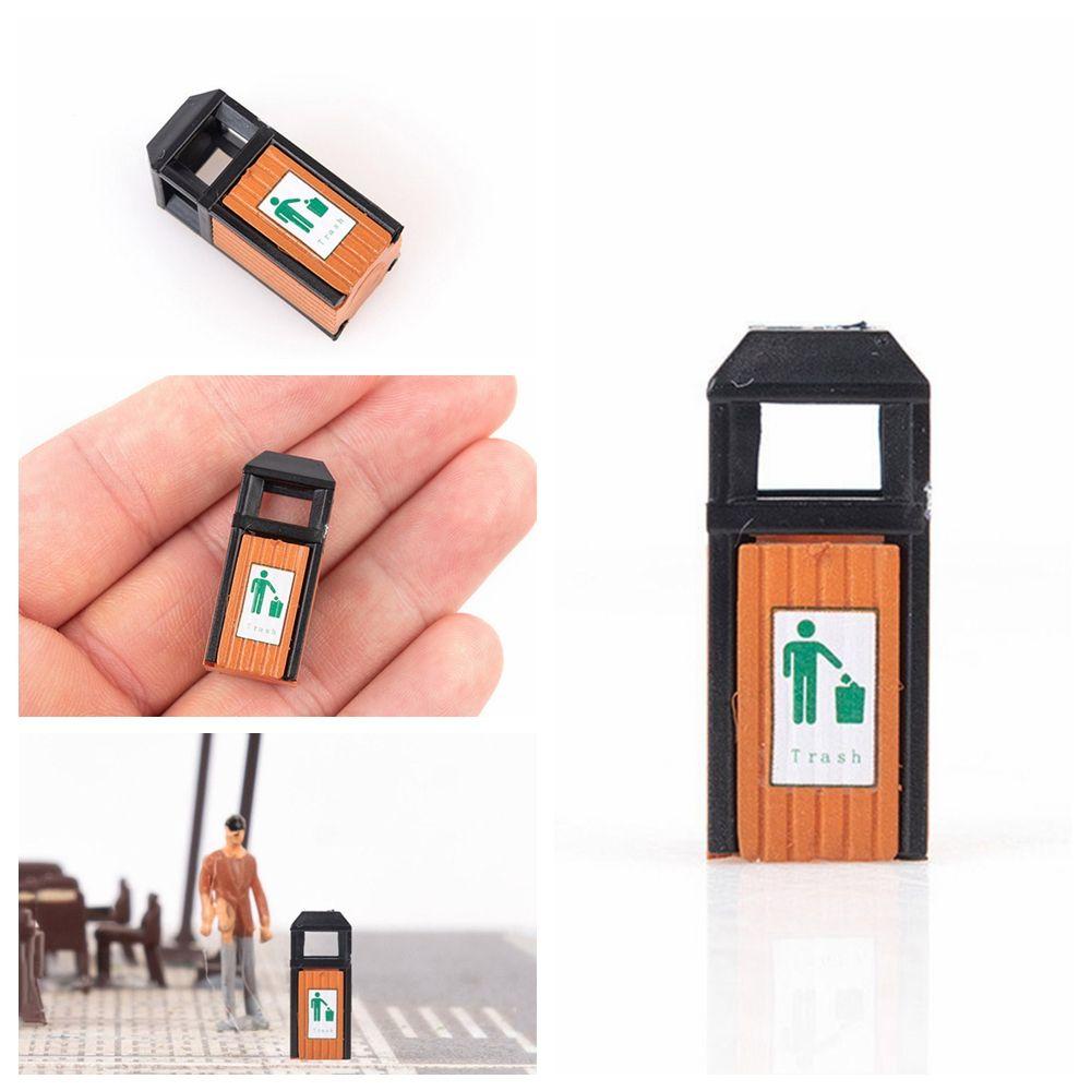 GOGOUP Bộ 5 Mô Hình Thùng Rác Để Bàn Trang Trí Độc Đáo