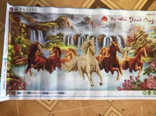 Tranh đá Mã đáo thành công