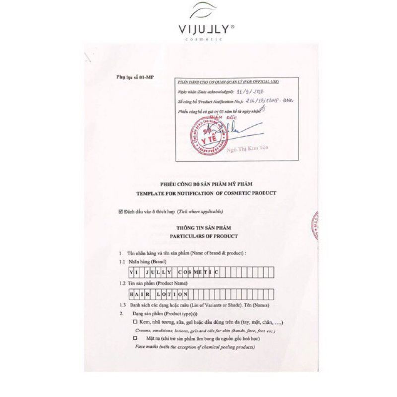 [ Giá rẻ HCM] Xit mọc tóc Bưởi Vijully dưỡng tóc - mọc tóc - giảm gãy rụng . Cam kết chính hãng
