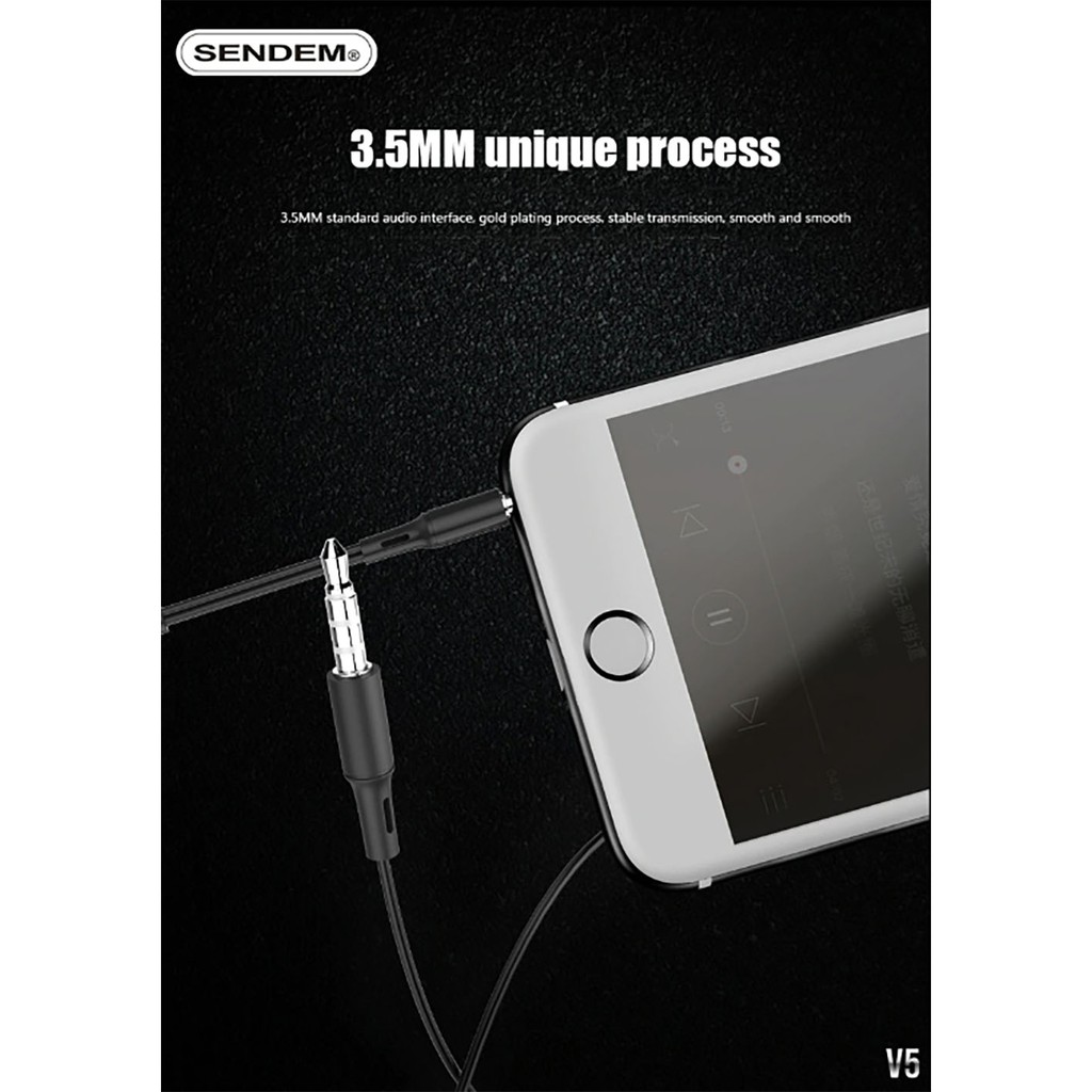 Tai nghe Earpod Sendem V5