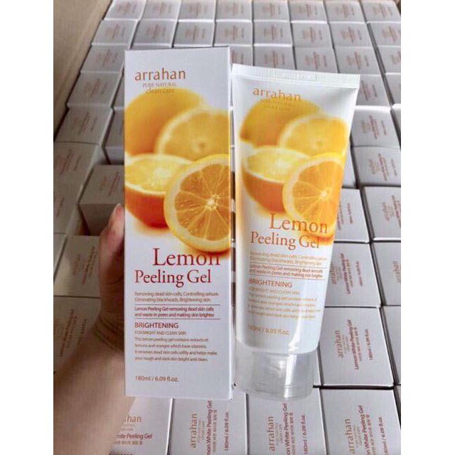 Gel Tẩy da chết hoa quả làm trắng da - Arrahan Whitening Peeling Gel