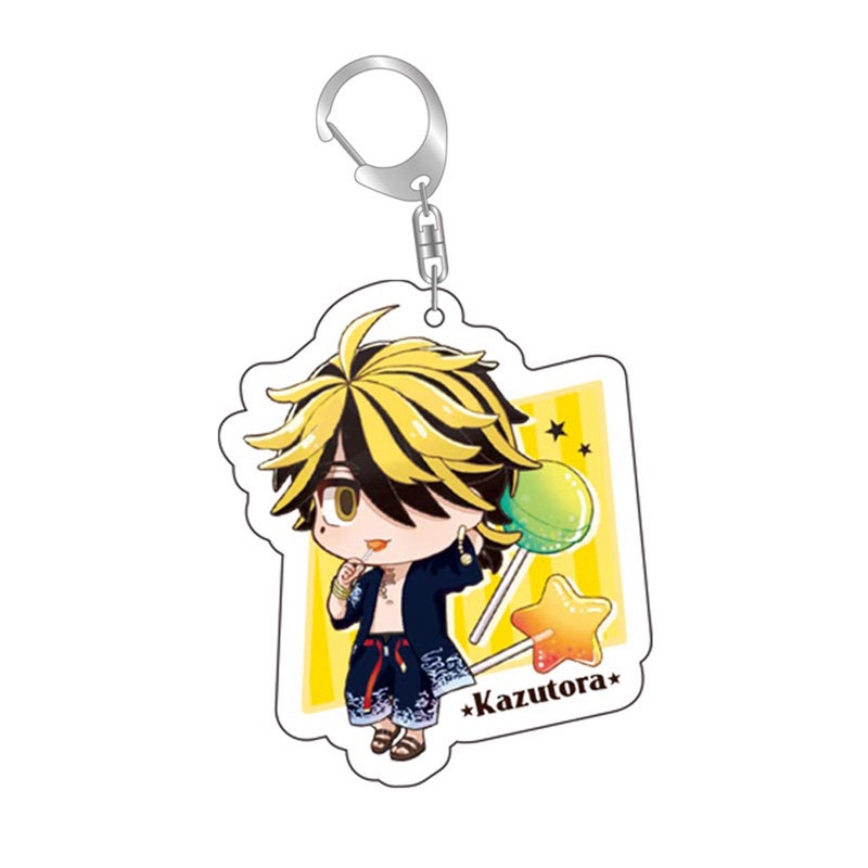flowersqueen Móc Khóa Mô Hình Nhân Vật Manjiro Ken Takemichi Hinata Atsushi Chibi