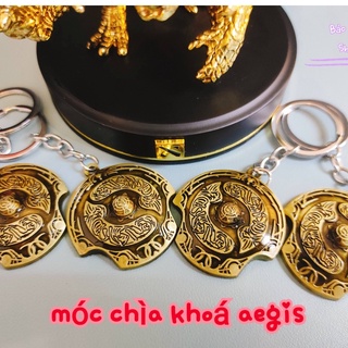 Móc chìa khoá kim loại khiên Aegis Dota2