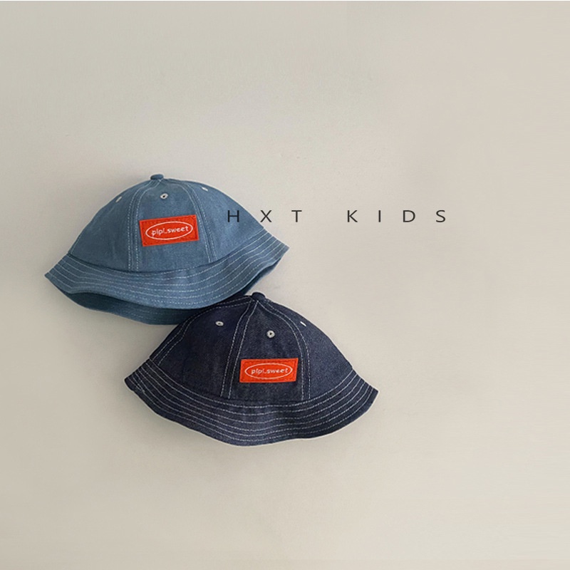 Nón Tai Bèo Denim Cotton Chống Nắng Thời Trang Mùa Hè Dành Cho Trẻ 2-6 Tuổi