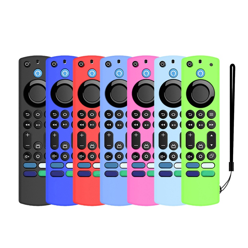 Vỏ Bọc Điều Khiển Từ Xa Thay Thế Bằng Silicone Mềm 7 Màu Cho Firestick