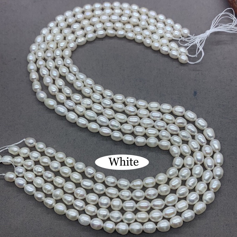 Dây nguyên liệu hạt 7-8ly dùng làm trang sức