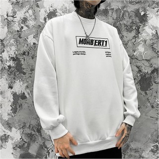 Wdd áo thun suôn sẻ nỉ dài tay oversize n7 unisex giới tính basic sweater form rộng roshi 33 22