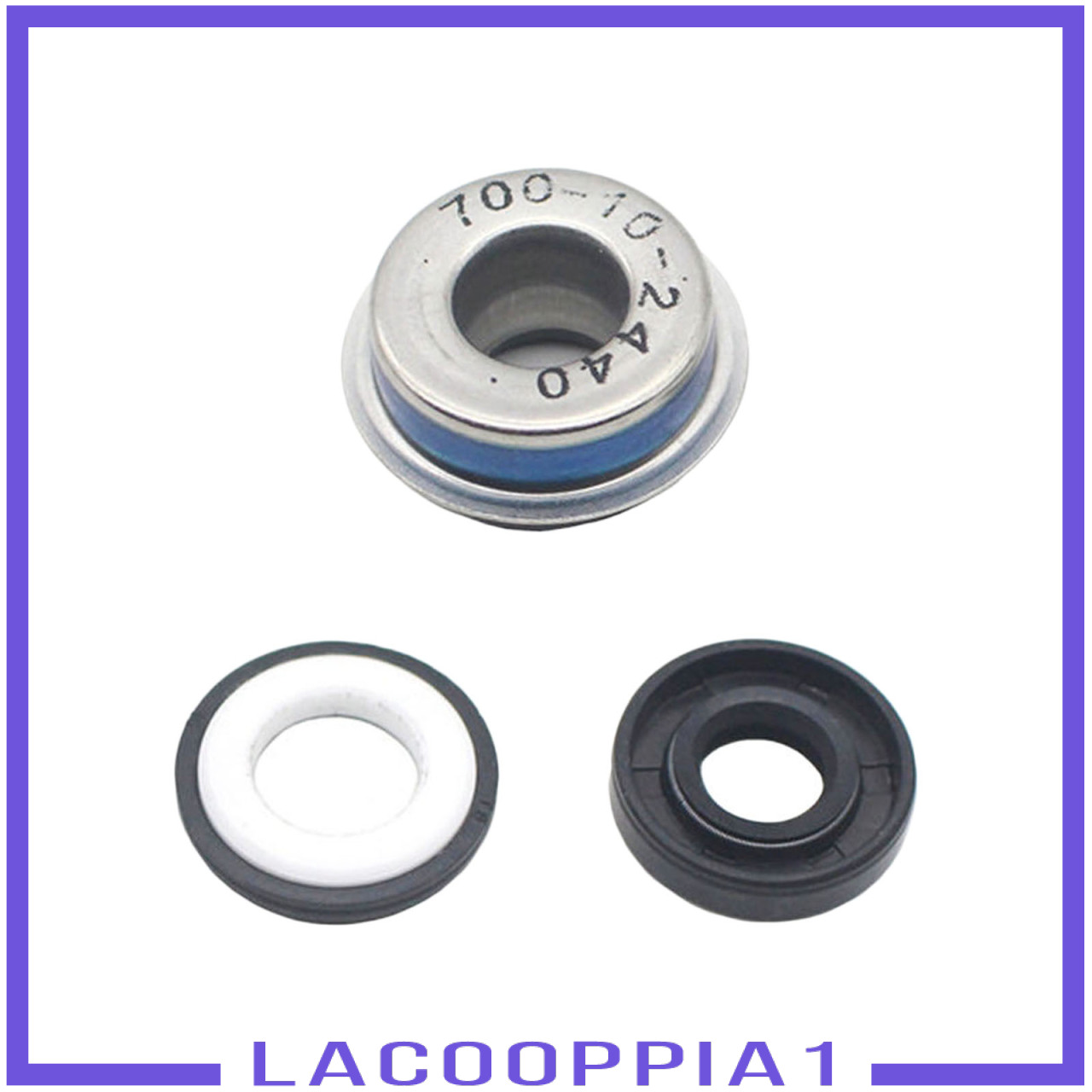 [LACOOPPIA1]3x Water Pump Seal Spare Parts for Suzuki GSXR750X 1996 1997 1998 1999