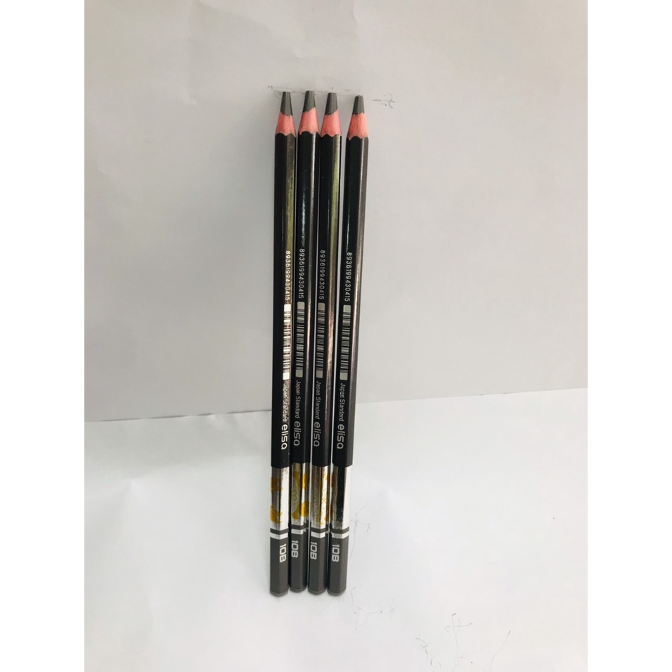 Combo 3 chiêc bút chì gỗ mềm Gstar ELISA 2B đến 10B